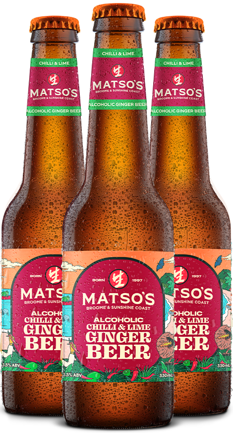 Matsos Raspberry Chilli & Lime Ginger Beer | Matsos